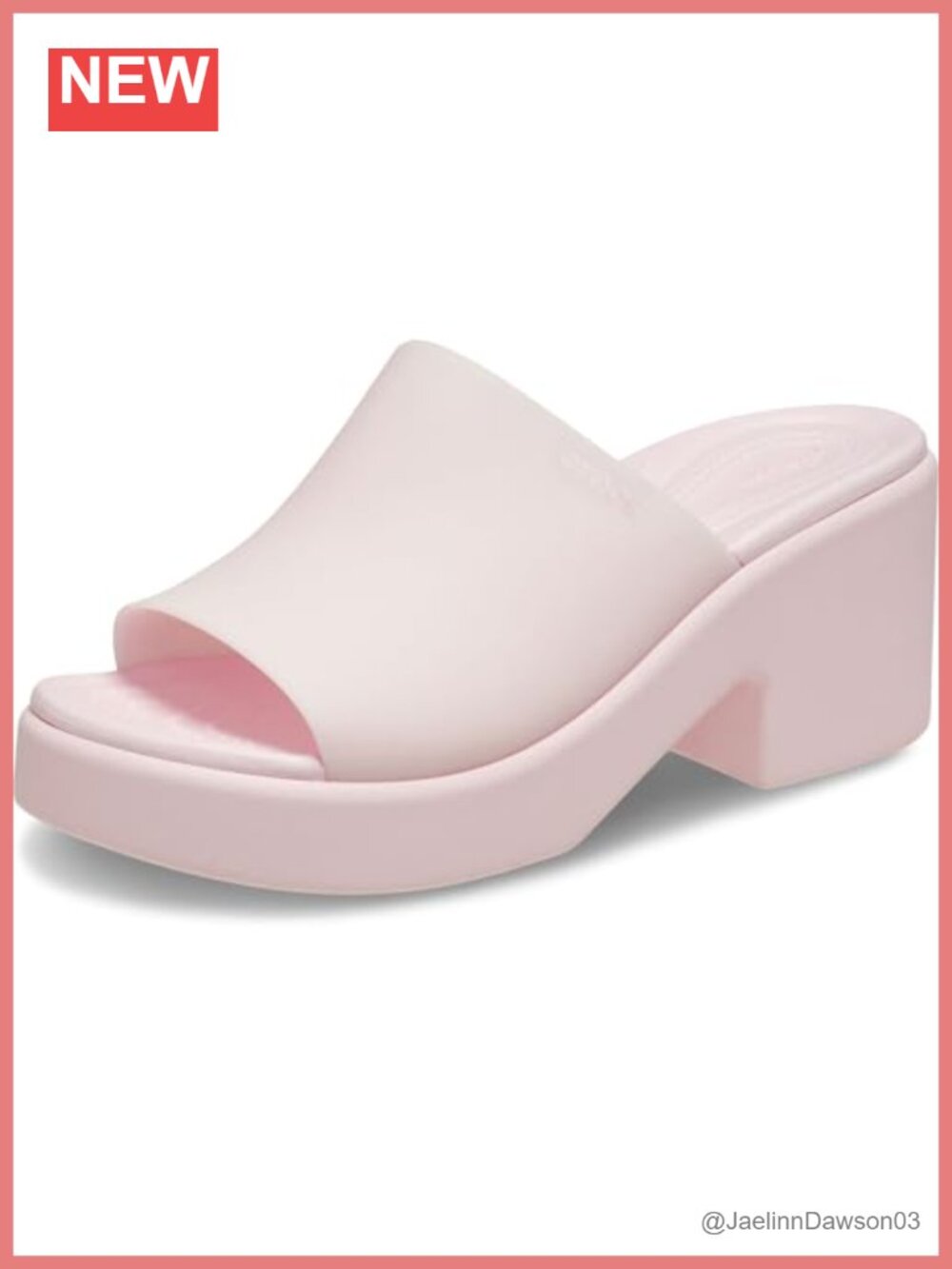 Crocs Brooklyn Slide Heel Sandals Women's Platform Wedge